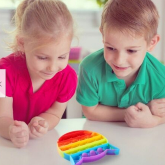 Fidget Silicone Relief Stress Push Bubble … - Picture 5 of 5